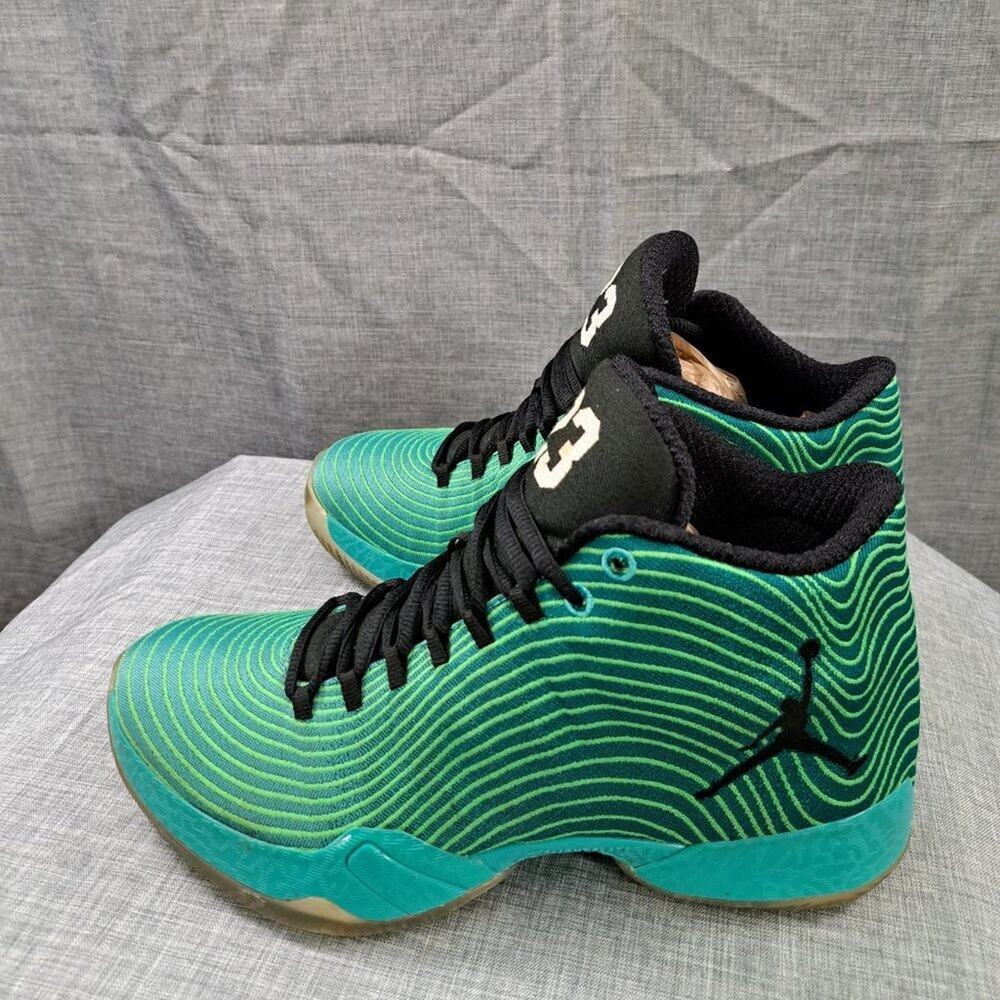 %Nike Air JORDAN XX9 Emerald Green Black Basketball Shoe sz 8 / AJ10